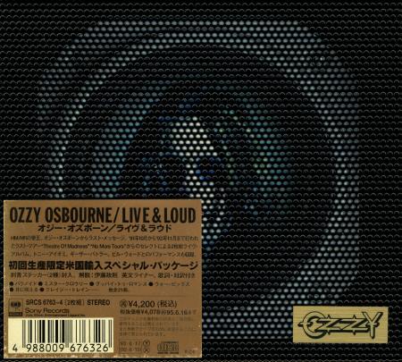 Ozzy Osbourne - Live & Loud (2CD) [Japanese Edition] (1993) (Lossless)